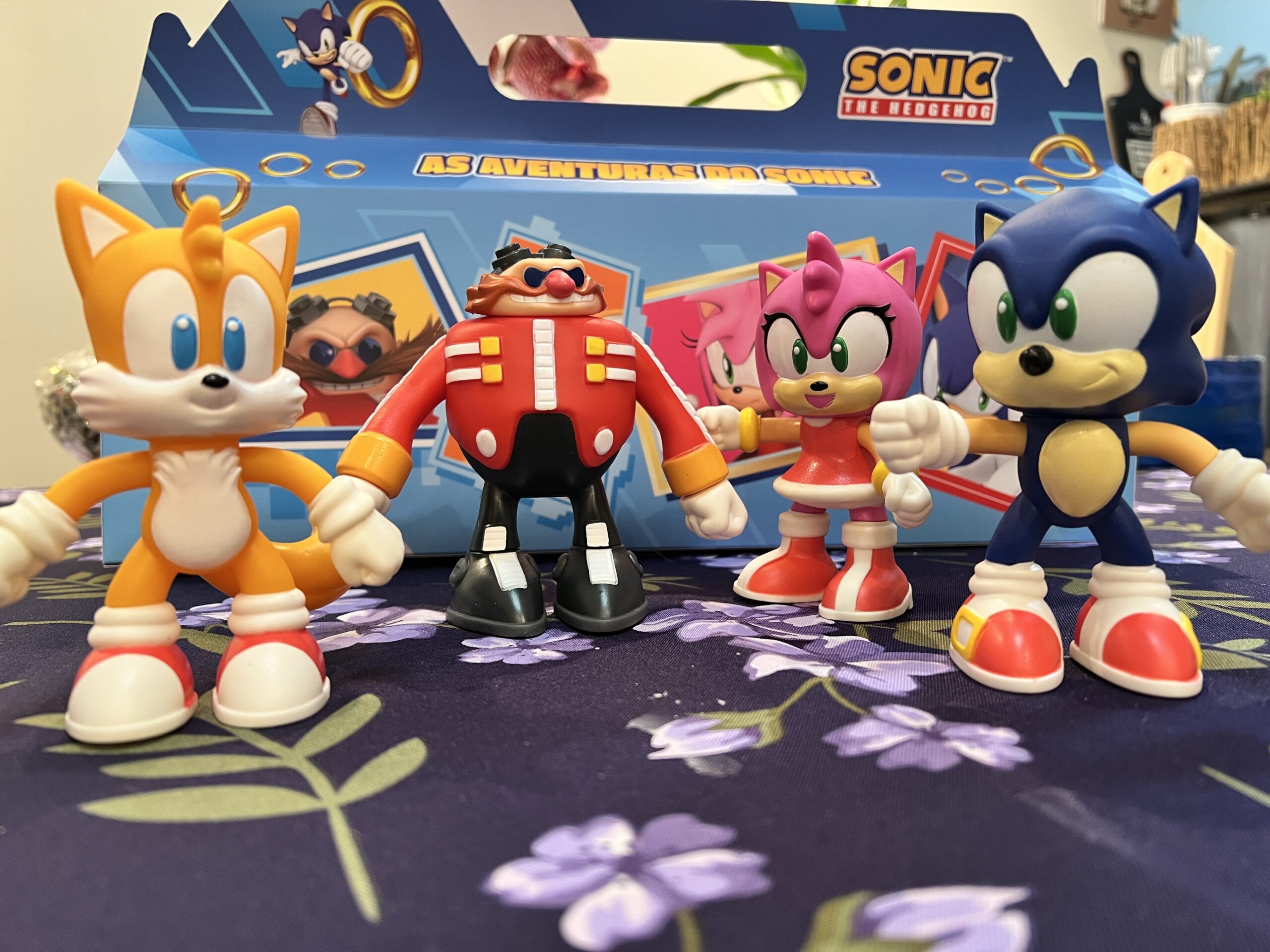 boneco amy rose - filme sonic the hedgehog - habib's ragazzo!<br><br> -  Hobbies e coleções - Jardim Primavera, Guarujá 1242267767