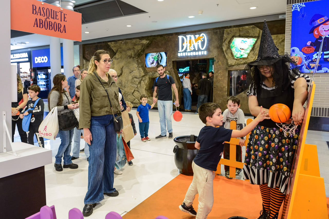 Halloween no Shopping Vila Olímpia